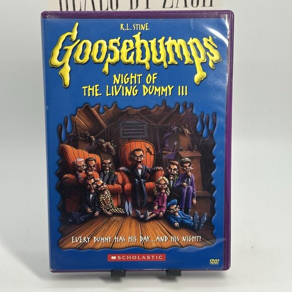 Goosebumps - Night of the Living Dummy III, DVD Horror Scholastic RARE OOP 2004 - Picture 1 of 9